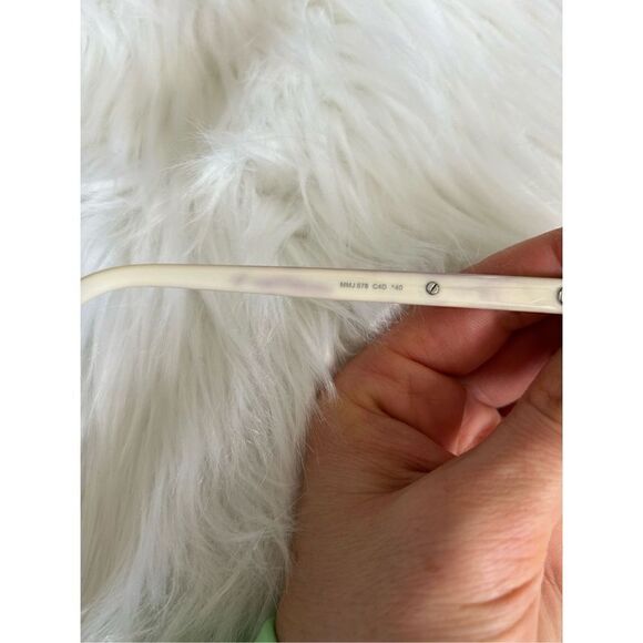 Marc by Marc Jacob white and brown glasses MMJ 578 - Picture 3 of 6